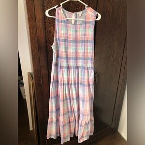 J. Crew Multicolor Plaid Dress
